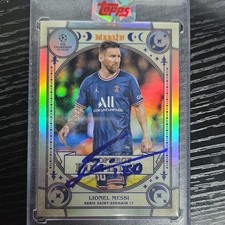 2020 Topps Lionel Messi Champions League Soccer Cards 15