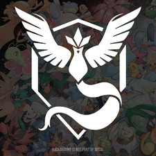 Pokemon Go Team Mystic / Nintendo Vinyl Decal Sticker