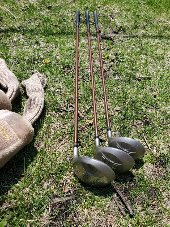 Juego de madera Bridgestone Precept EV (1-3-5) para damas con HC - grafito flexible para damas Foto 3 de 4