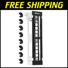 Keystone Patch Panel 1-Pack with 6-Port Inserts