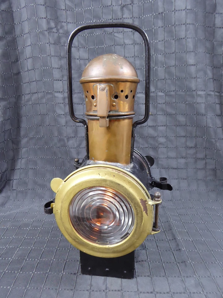 Old SNCF Train Barn Railway Locomotive Lantern Signallaterne Argenteuilt French