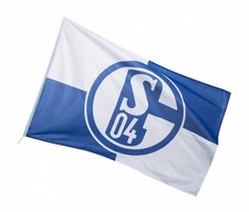 FC Schalke 04 Hissfahne - Karo - 100 x 150 cm | Fahne | Flagge | S04