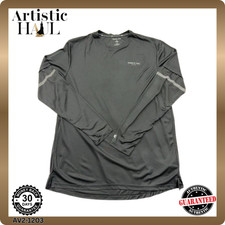 Kenneth Cole Men's XL Grey Long Sleeve Active T-Shirt Moisture Wicking