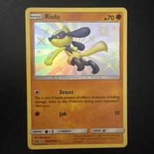 shiny riolu pokemon card Promo Card Type 2019 Pokemon Hidden Fates SV21