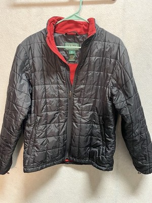 L.L Bean Quilted Thinsulate Puffer Jacket Men's Size Small Black Item ID# 0PG73