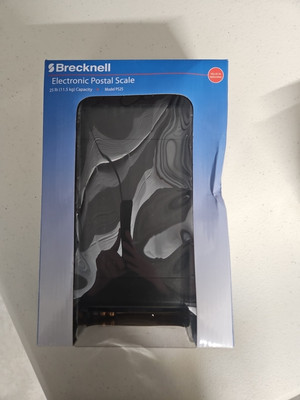 Brecknell Digital Scale 25lb Capacity Gray PS25GRAY