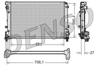 Denso MotorküHler WasserküHler DRM09163 FüR 695C 500C 500 Abarth 595 695 595C