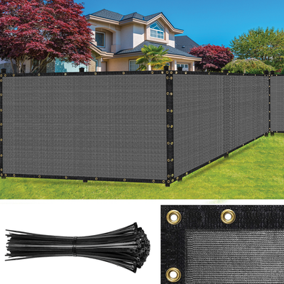 #ad #ad SEALTECH Fence Privacy Screen Mesh Cover Garden Yard 90% Blockage Zip Ties $137.95