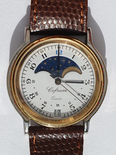 MONTRE RONDE FEMME  COFRAM - PHASE DE LUNE - MOUVEMENT FRANCE EBAUCHES  BESANCON