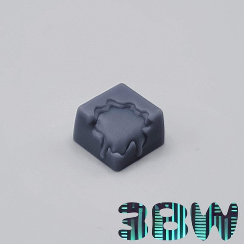 Set Keycap Alimentare | Tappi Artigianali in Resina Non Verniciata | Ciliegia MX | Formaggio, Uovo, Avocad - Foto 7 di 10