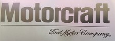  2 10" MOTORCRAFT FORD MOTOR COMPANY Logo Decal Sticker