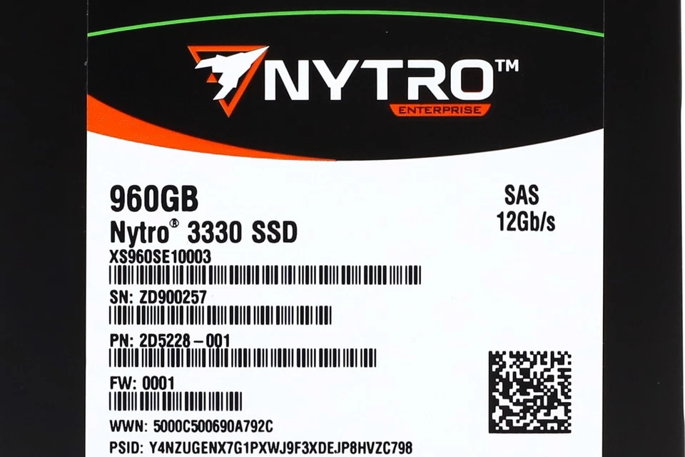 Seagate XS960SE10003 Nytro 3330 960GB 2.5" 12Gb/s SAS SSD P/N: 2D5228-003 Tested - Image 2 of 2