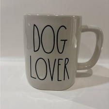 Rae Dunn Artisan Collection Ceramic Mug, Dog Lover Coffee Cup, Farmhouse