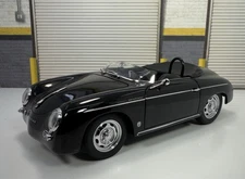 AutoArt 1/18 Scale Porsche 356 “Black Version” Very Very Rare
