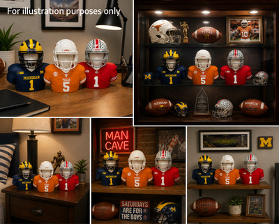 Mini Helmet Display NFL NCAA Themes | Desktop Helmet BUDDEEZ | Customize Today!