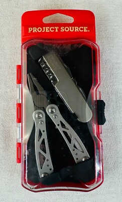 Project Source 12-in-1 Pliers and 11-in-1 Multi-Function Tools Knife 0068043