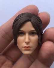 1/6 Lara Croft 2.0 Tomb Female Warrior Head Model Toys Fit for 12'' Female TBLea