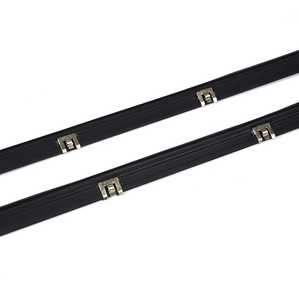 Outer Front&Rear Window Sweep Weatherstrip Seal Set Fit For Chevy GMC Pickup Foto 4 de 4