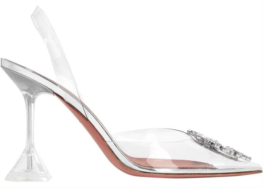 Begum glass deals transparent sandals