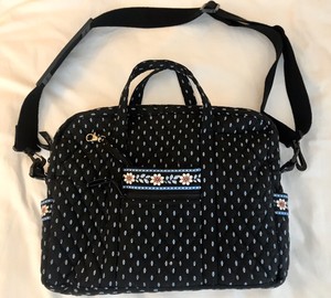 vera bradley black luggage