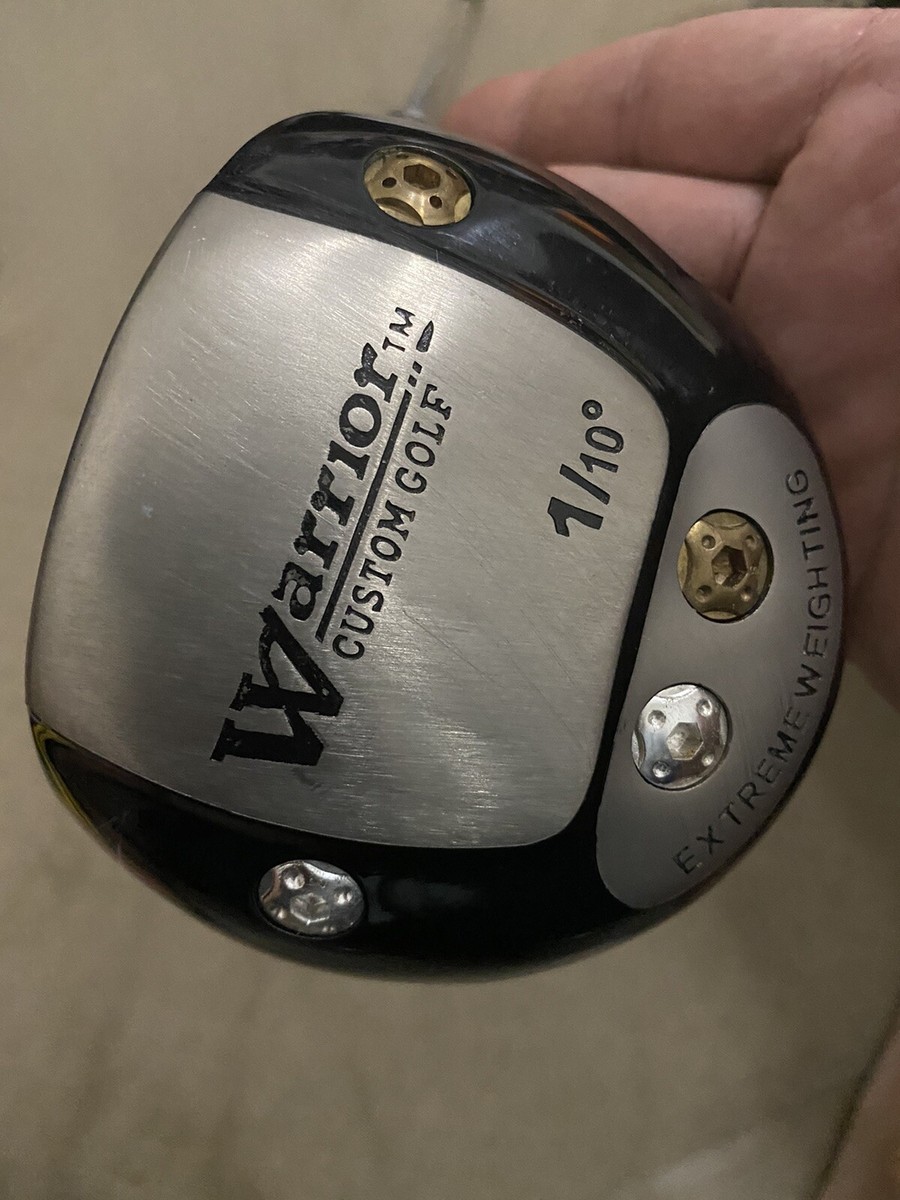 Warrior Custom Golf Extreme Weighting Driver 10* RH Regular