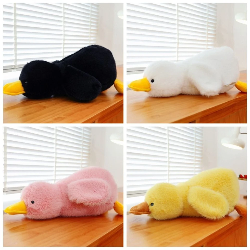 Cute Long Hair Duck Plush Doll Duck Stuffed Doll Stuffed Animals Children Toys - image 2 of 4