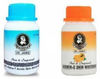 dr james glutathione premium Dr. Combo Pack with Vitamin c LONG EXPIRY كولاجين ياباني  منتج لتوحيد لون البشرة  كولاجين مع مضادات أكسدة  تجديد خلايا البشرة  مشروب كولاجين طبيعي  مكمل يومي للجمال Avon Feelin Fresh Ultra Size:25 mL
