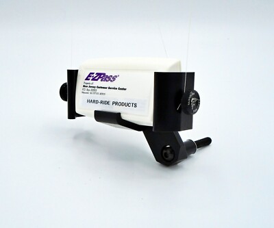 Motorcycle EZ Pass Holder (Black)    Perch Mount   (Made in USA)