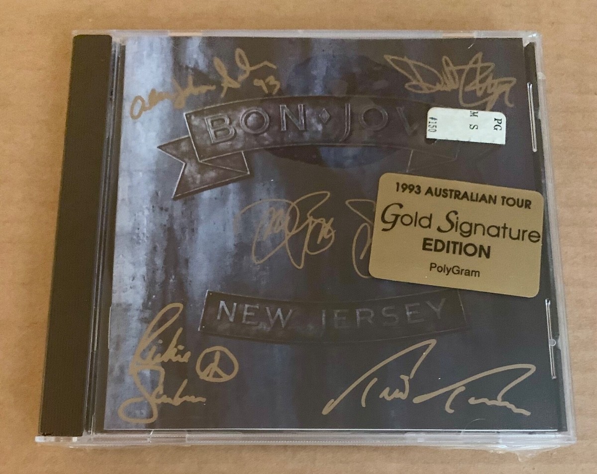 New Sealed CD Bon Jovi New Jersey - 1993 Australian Tour Gold