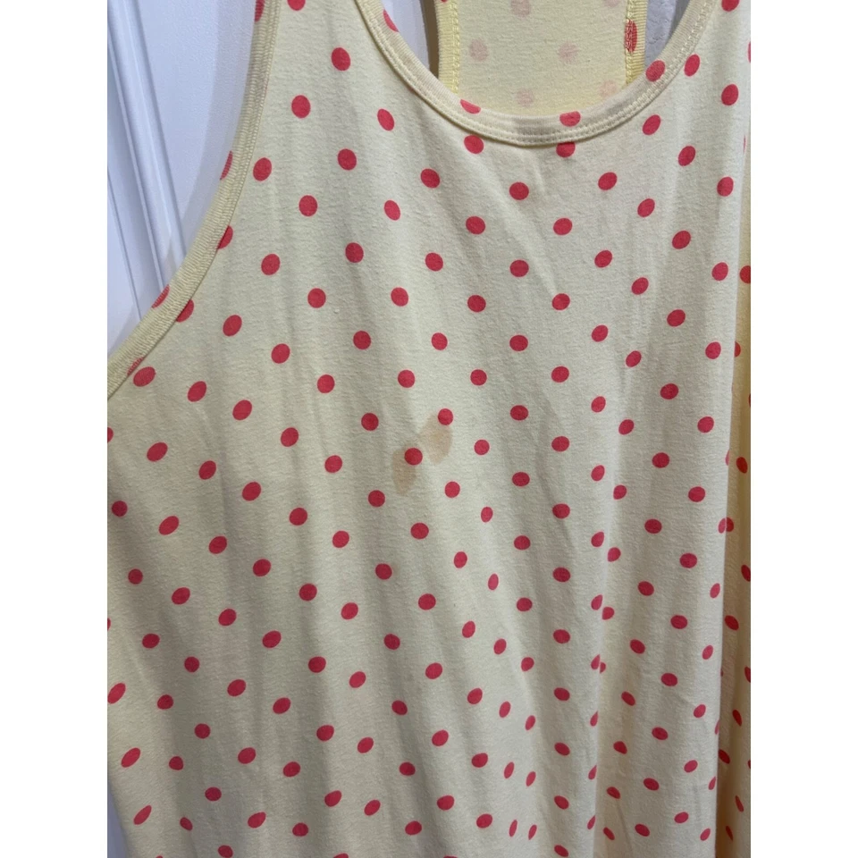 Xhilaration Sleepwear Yellow & Red Polka Dot Nightgown 3XL - Image 4 of 4