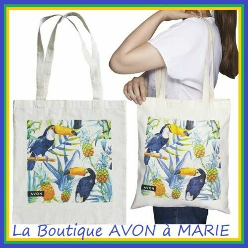 Sac à Main Avon Blanc Et Noir - Pochette De Soirée Ou Trousse Maquillage, Neuf Avec étiquettes, Synthétique, Chic Et Pratique