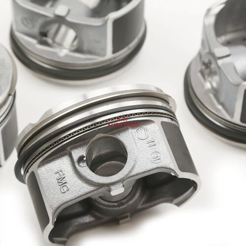 4x Pistons &Rings Φ20mm Fit For Mercedes-Benz 1.8T W212 A207 C207 R172 C200 1.8T — 第 4/4 张图片