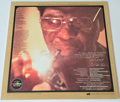 EARL FATHA HINES LP M&K REALTIME DIRECT TO DISC VINYL RECORD JAZZ