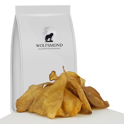 Rinderohren medium 12 - 16 cm Rind Ohren Kausnack Hundefutter 50 - 200 Stk.