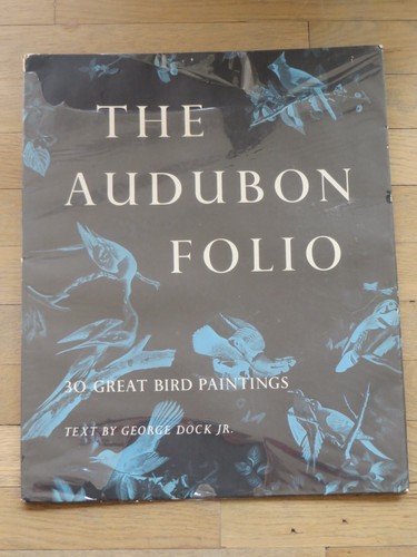 Audubon Folio 30 dipinti grandi uccellini testo di George Dock Jr 14x17 set completo - Foto 18 di 22