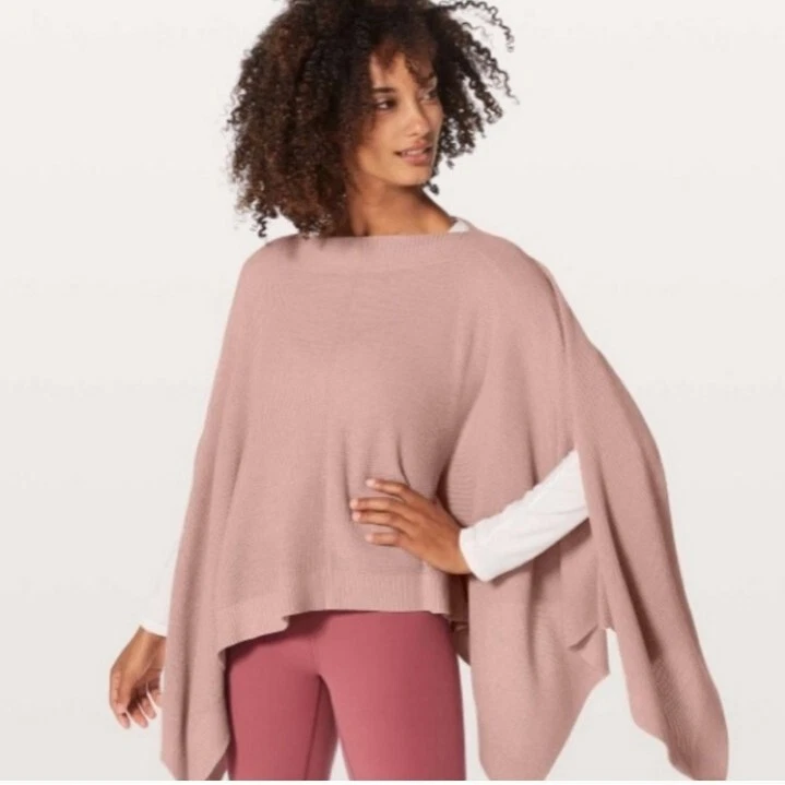 Lululemon sweater poncho sale