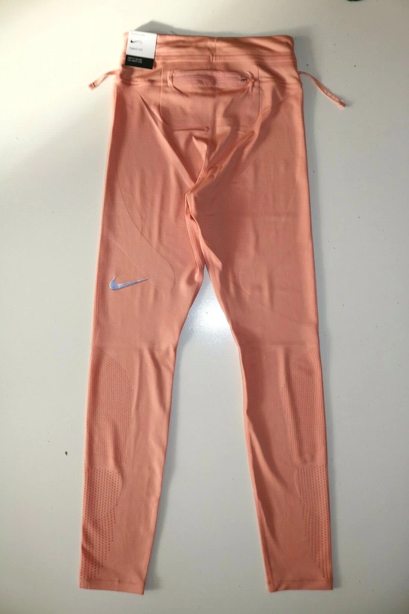 NIKE TECH KNIT EPIC LUX CITY READY RUNNING TIGHTS PINK QUARTZ