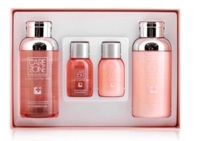 Carezone Doctor Solution Acure Clarifying Toner Emulsion 2pcs Set Soothing Herbs