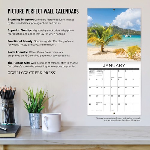 Dachshund Puppies 2025 12" x 12" Wall Calendar (free shipping) - Picture 5 of 5