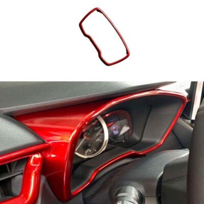 1PC Glossy Red Frame Trim Dash Speedometer Odometer For Toyota Corolla 2020-2023