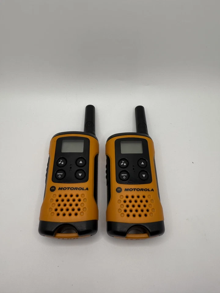 Motorola TLKR T41 PMR Walkie Funkgerät 8 Kanal Orange 2er Set – Gebraucht