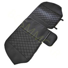 Rear Car Seat Cover Chair Cushion Breathable Leather Non-slip Mat Four Seasons