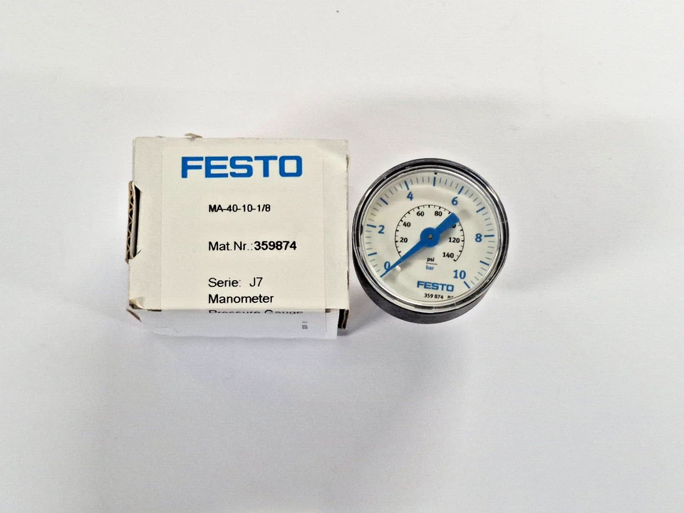 FESTO MA-40-10-1/8 359874 Manometer - NEU/OVP - worldwide shipping