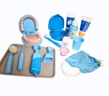 Kids Dentist Playset With Tooth Model Tools  Accessories - Educational Toy For