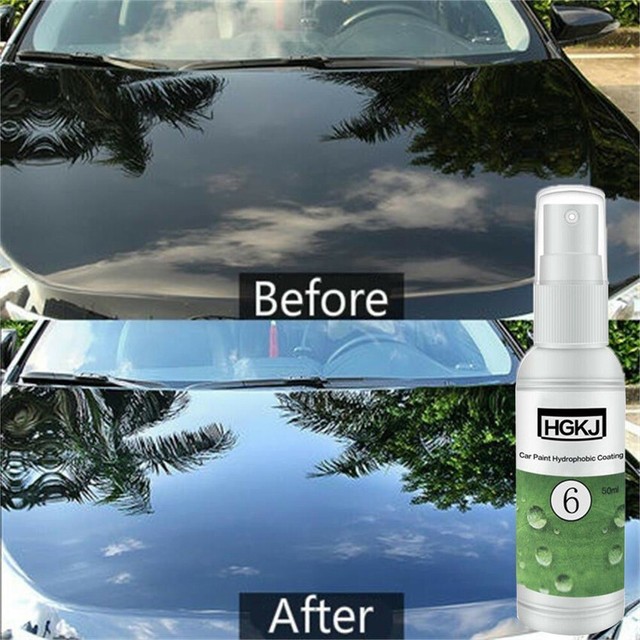50mL Car Paint Brightener Anti Scratch Rainproof Hydrophobic Coating