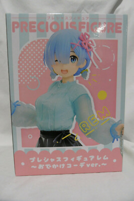 Re Zero REM Precious Figure outfit to go out version NIB (US SELLER)