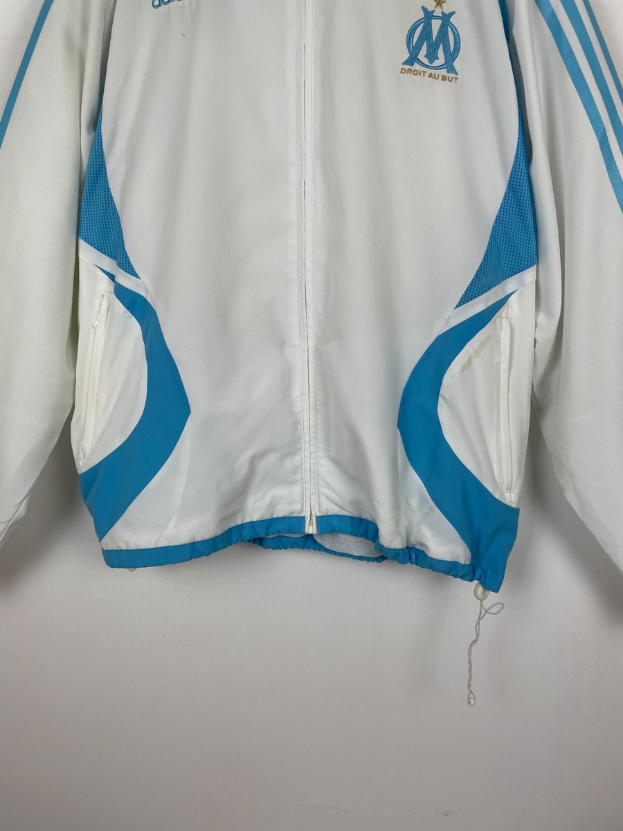Adidas Olympique Marseille 2007-08 Track Jacket Sz L | eBay