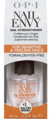 OPI Nail Envy Nail Strengthener SENSITIVE & PEELING Formula 15ml BOXED Bottle