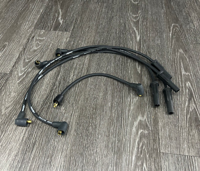 Crane Cams Firewire Spark Plug Wires 249-4511 Black - 4 Cylinder VW 1990-1992