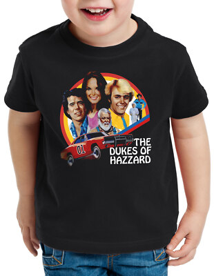 Dukes of Hazzard Kinder T-Shirt ein duke kommt selten allein general lee blu-ray